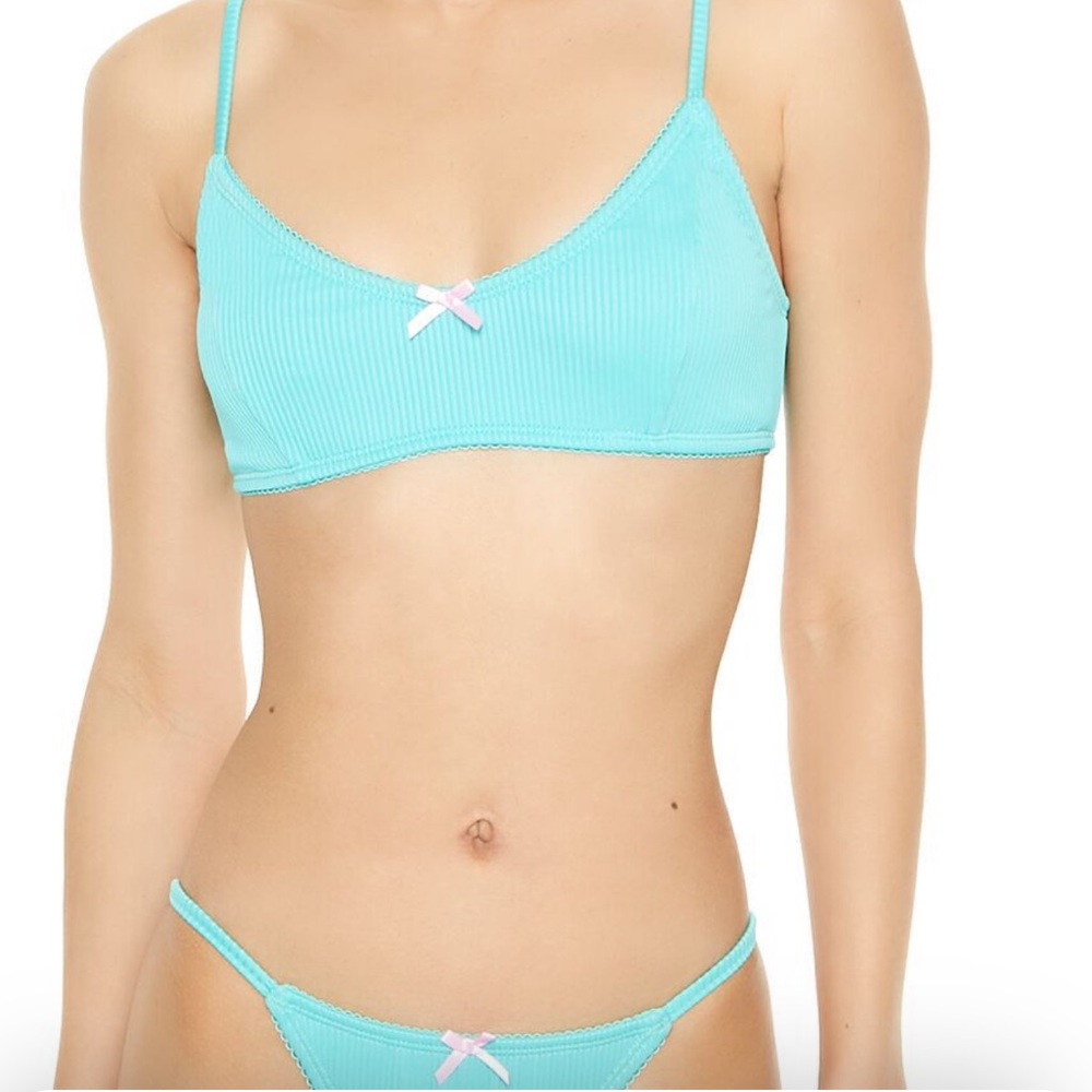 NWT Ribbed Bikini Size M - Picture 5 of 9